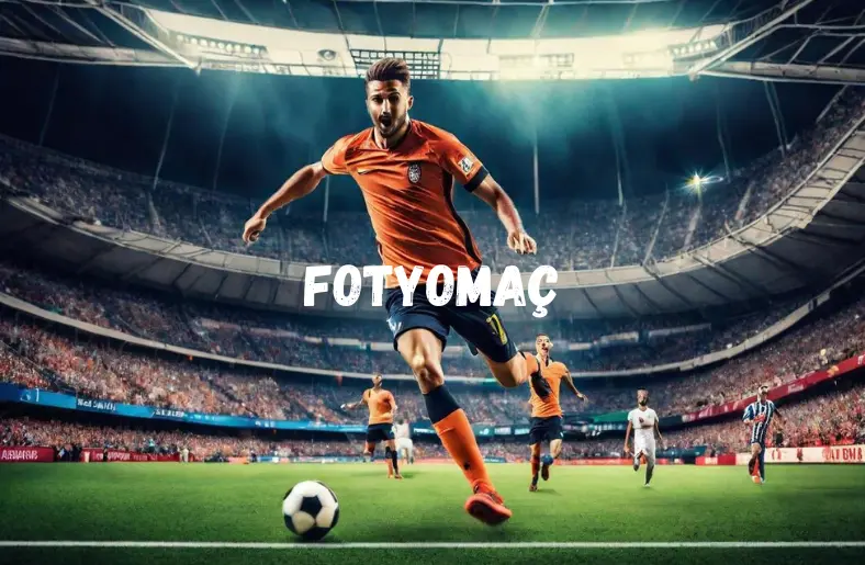 A thrilling moment in a Fotyomaç game with players in action.
